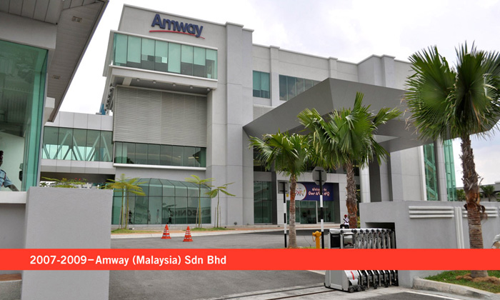 2007 - 2009 Amway (Malaysia) Sdn Bhd