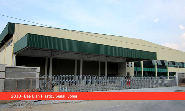 2010 - Bee Lian Plastic, Senai, Johor